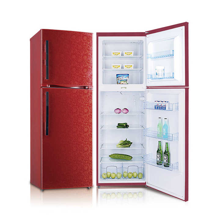 KD482F Stainless Steel Compressor New Condition Gas Powered Bottom-Freezer Refrigerator Household & hotel use OEM brand